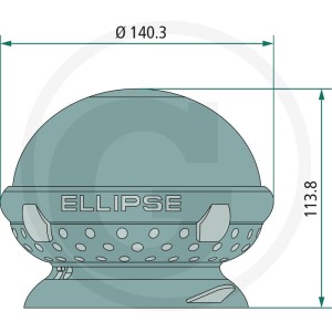 SACEX Lampa ostrzegawcza H21 „Elipsa” 70799415