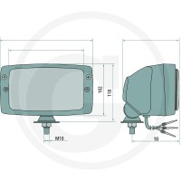 GRANIT Reflektor kierunkowy 70712102 - Sklep PoltechParts