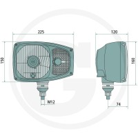 GRANIT Reflektor kierunkowy 7070010189 - Sklep PoltechParts