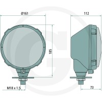 GRANIT Reflektory kierunkowe 70723009 - Sklep PoltechParts