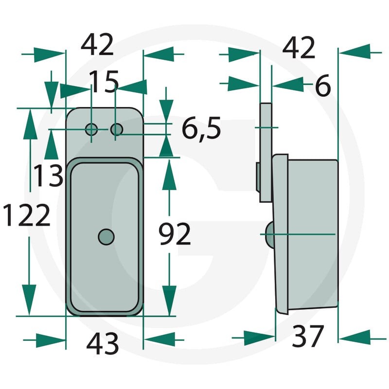 GRANIT Lampa obrysowa 70770010 - Sklep PoltechParts