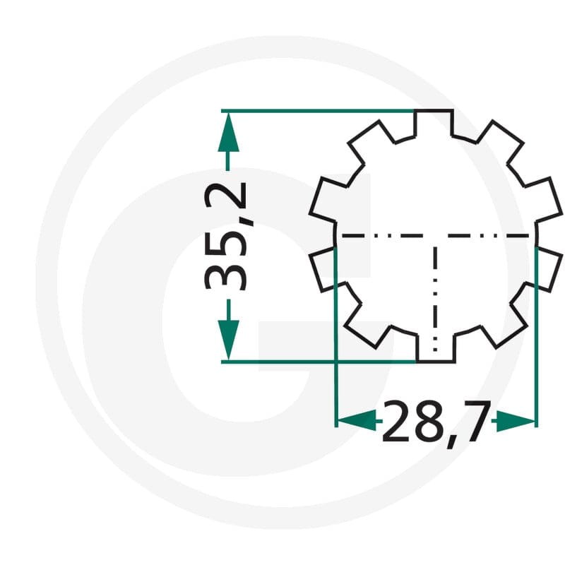 GRANIT Tarcza sprzęgła 340 700701601130 - Sklep PoltechParts