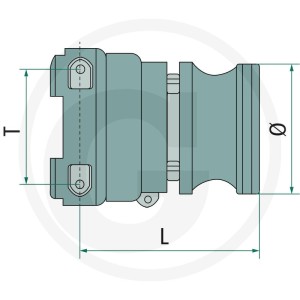 ARAG Adapter Camlock 67018106L