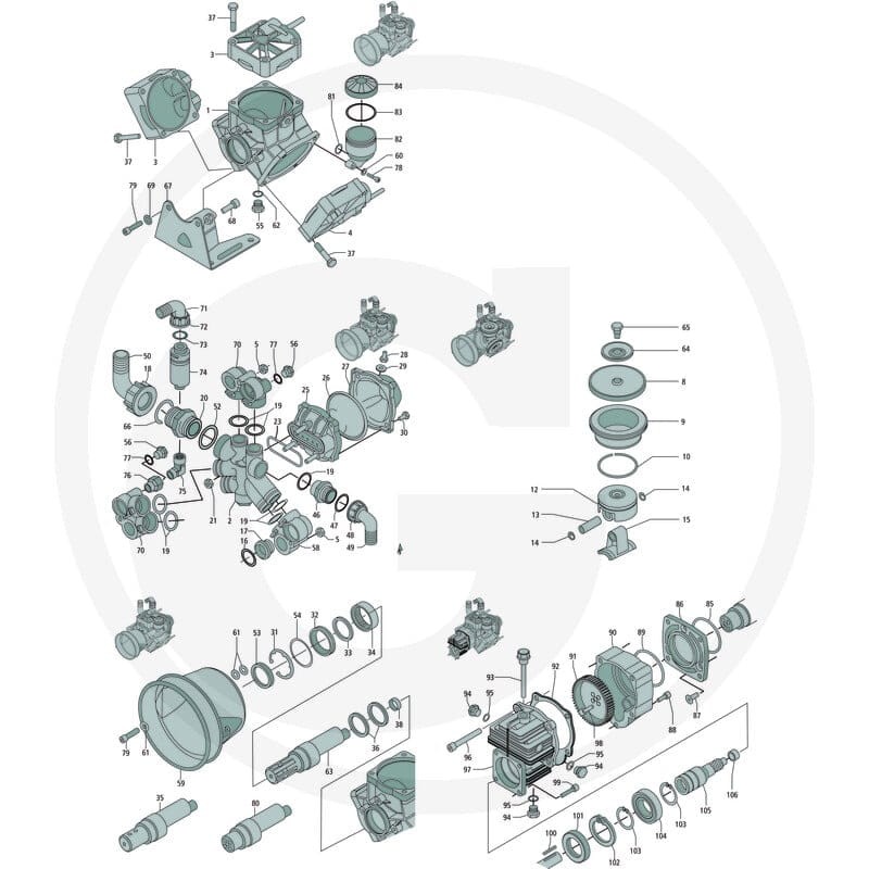Annovi Reverberi Pokrywa zbiornika 6701040322 - Sklep PoltechParts