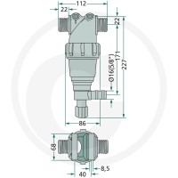 ARAG Filtr ciśnieniowy 6703224143 - Sklep PoltechParts
