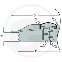 ARAG Pierścień montażowy pokrywy 6703502420 - Sklep PoltechParts
