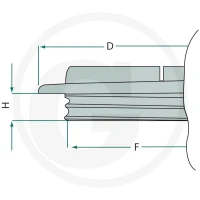 ARAG Pierścień montażowy pokrywy 6703502460 - Sklep PoltechParts