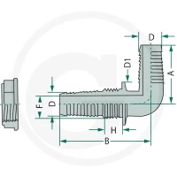 ARAG Złączka gwintowana 670118215 - Sklep PoltechParts