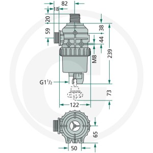 ARAG Filtr ssący 6703142463