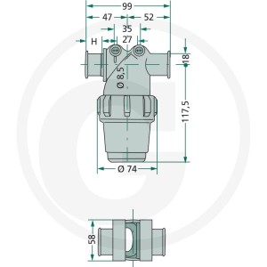 ARAG Filtr ciśnieniowy 6703242023