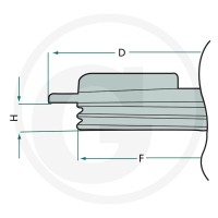 ARAG Pokrywka gwintowana 6703522120 - Sklep PoltechParts
