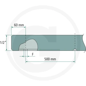 ARAG Drążek opryskowy V2A 6700042042