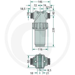ARAG Filtr ciśnieniowy 6703262063