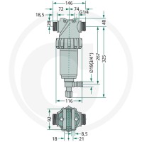 ARAG Filtr ciśnieniowy 6703262153 - Sklep PoltechParts