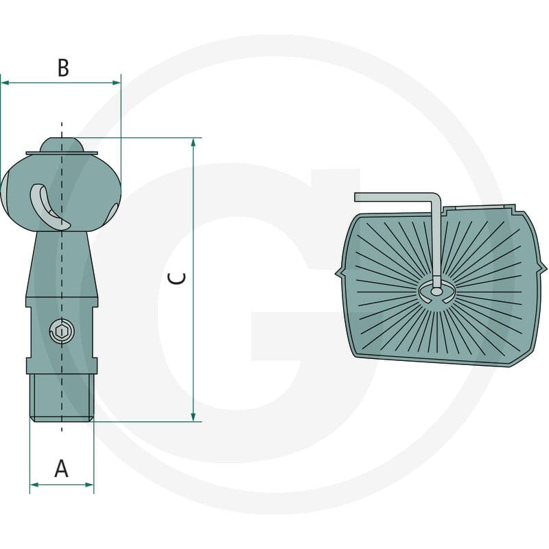 Braglia Dysza do czyszczenia 67016615141 - Sklep PoltechParts