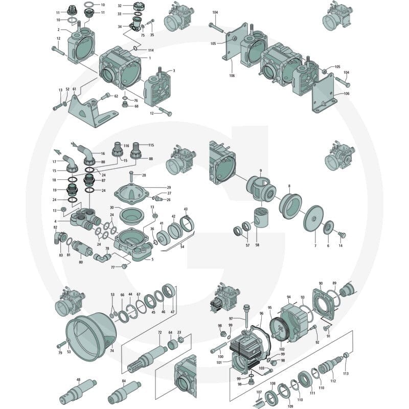 Annovi Reverberi Zbiornik olejowy 670550030 - Sklep PoltechParts