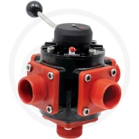 POLMAC Zawór kurkowy 5-drożny 670VTDC0600 - Sklep PoltechParts