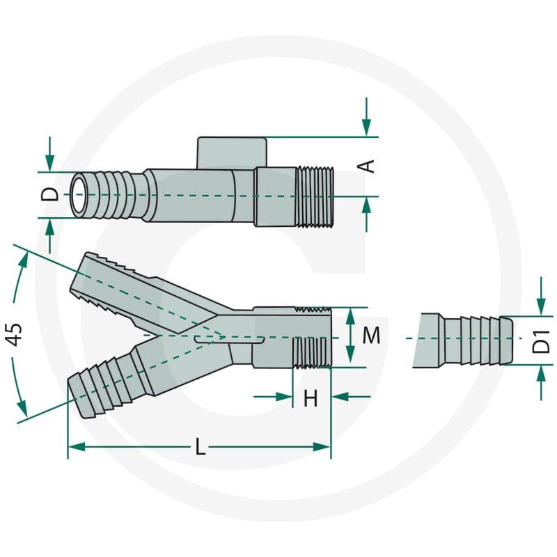 ARAG Kolanko Y 670140003 - Sklep PoltechParts