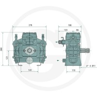 Comet Pompa membranowo-tłokowa BP 60K 6706101100200 - Sklep PoltechParts