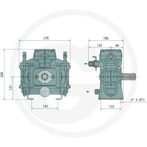 Comet Pompa membranowo-tłokowa BP 60K 6706101100200