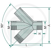 ARAG Przyłącze czterodrożne 670160020 - Sklep PoltechParts