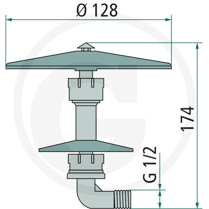 ARAG Mikser pyłowy 670502001 - Sklep PoltechParts