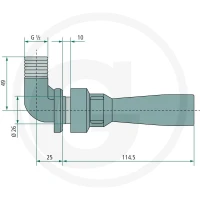 ARAG Mieszadło hydrauliczne 670502010 - Sklep PoltechParts