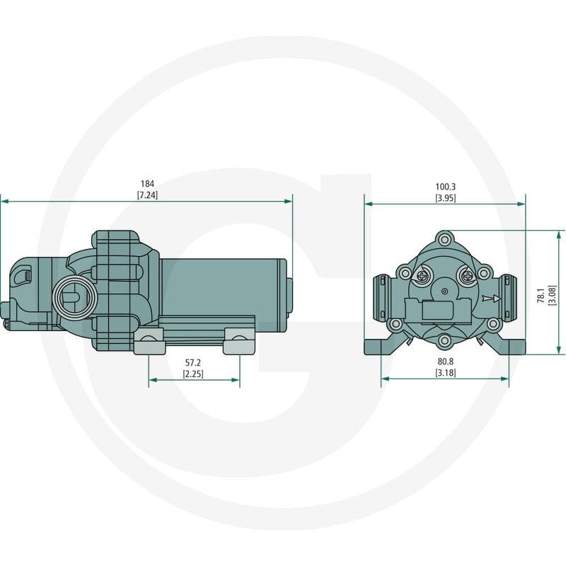 Comet Elektryczna pompa silnikowa EF 1200 67073060010 - Sklep PoltechParts