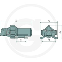 Comet Elektryczna pompa silnikowa EF 1200 67073060010 - Sklep PoltechParts