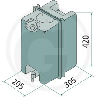 GRANIT Zbiornik do mycia rąk 670902510 - Sklep PoltechParts