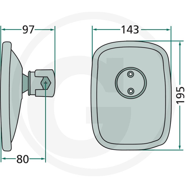 GRANIT Lusterko 65499037 - Sklep PoltechParts