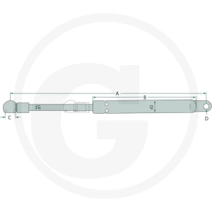 Stabilus Siłownik gazowy 65417073