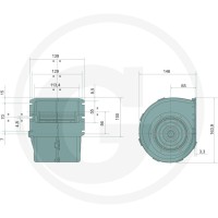 GRANIT Silnik dmuchawy 65418012 - Sklep PoltechParts
