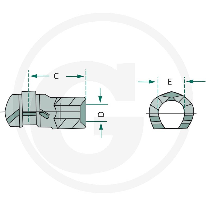 GRANIT Główka łącznika 65499607 - Sklep PoltechParts