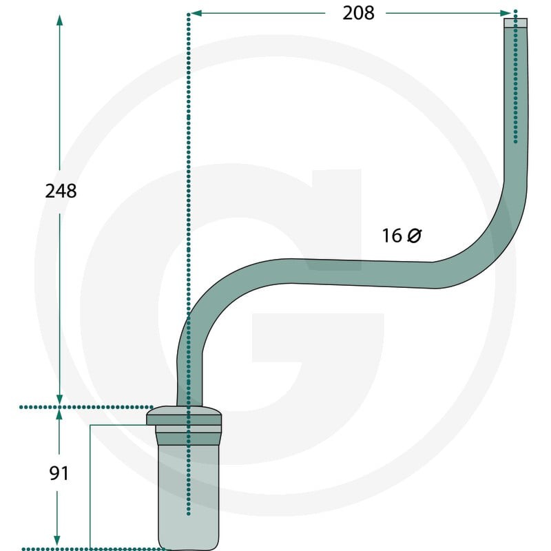 GRANIT Uchwyt lusterka 65499766 - Sklep PoltechParts
