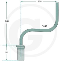 GRANIT Uchwyt lusterka 65499766 - Sklep PoltechParts