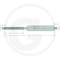 Stabilus Siłownik gazowy 65499339 - Sklep PoltechParts