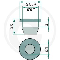 GRANIT Tuleja, czarna 65499711 - Sklep PoltechParts