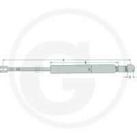 Stabilus Siłownik gazowy 6549715323 - Sklep PoltechParts