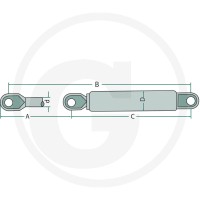 Stabilus Siłownik gazowy 65433009 - Sklep PoltechParts