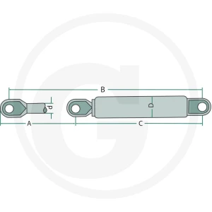 Stabilus Siłownik gazowy 65433009