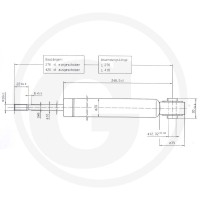 Stabilus Przepustnica ciśnienia gazu 6549702270 - Sklep PoltechParts