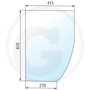 GRANIT Szyba dzielona 650S30877