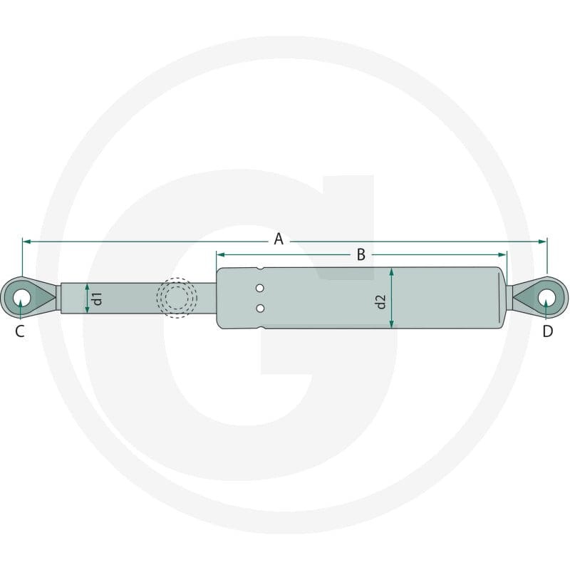 Stabilus Siłownik gazowy 65402055 - Sklep PoltechParts