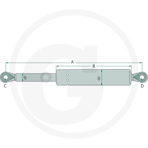 Stabilus Siłownik gazowy 65402055