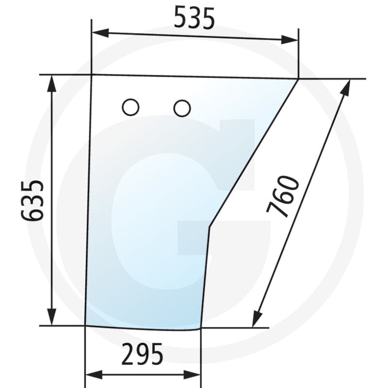 GRANIT Szyba drzwi 650S89741C1