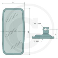 GRANIT Lusterko 65404082 - Sklep PoltechParts