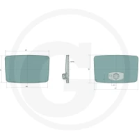GRANIT Lusterko 65402031 - Sklep PoltechParts