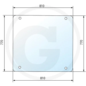 GRANIT Szyba tylna 650885604
