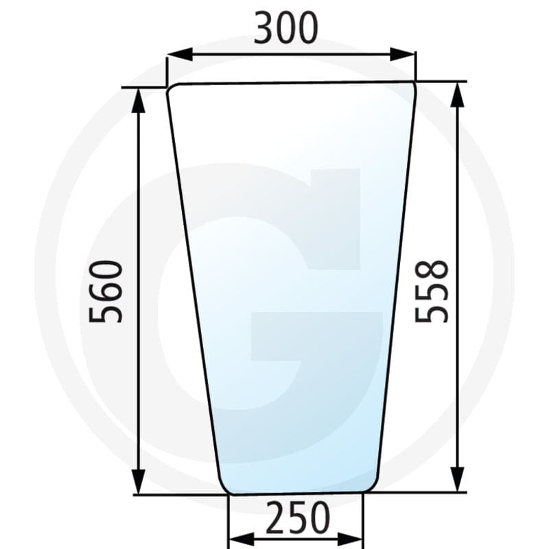 GRANIT Szyba dzielona 650S35088C1